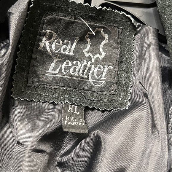 Western Fringed Suede Leather Native Beaded Jacket Size XL - Picture 11 of 13